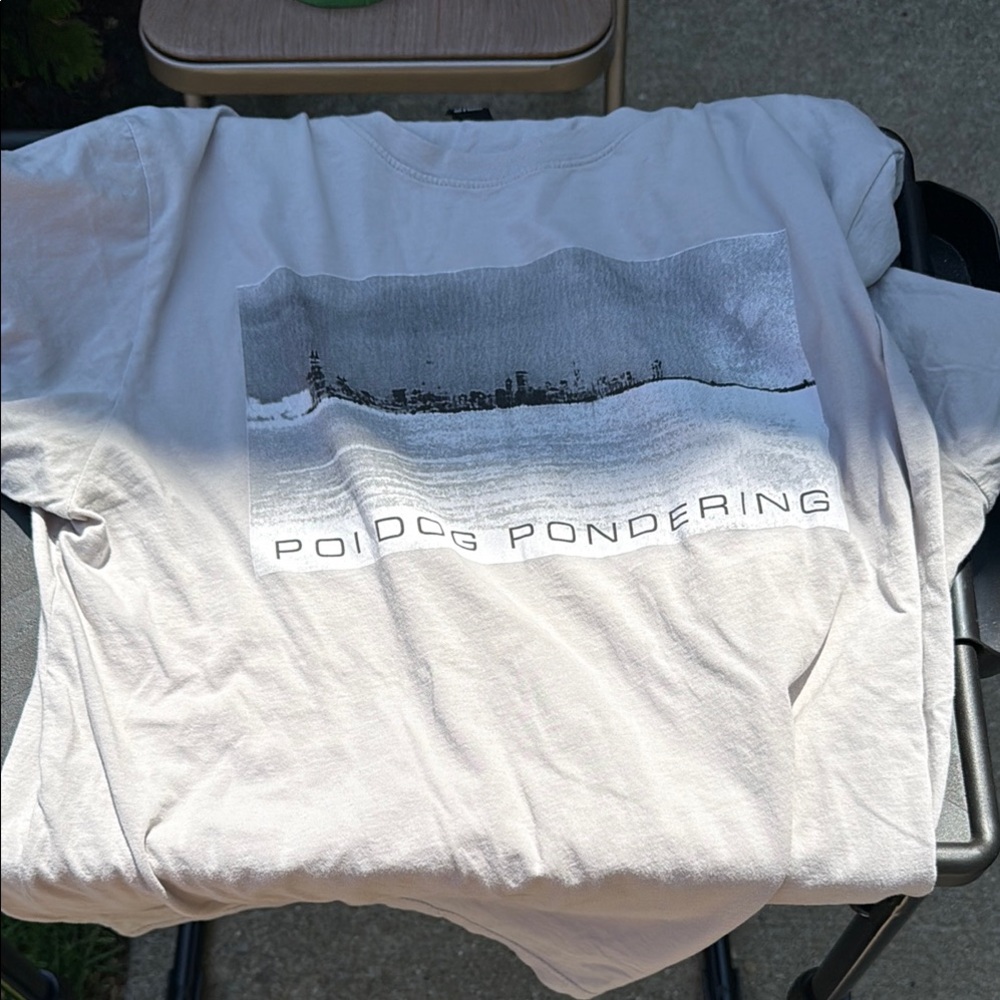 Poi Dog Pondering Alternative Vintage Soft Gray Tee